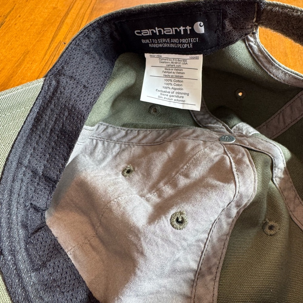 Carhartt Odessa Adjustable Cap - Army Green - Picture 4 of 4